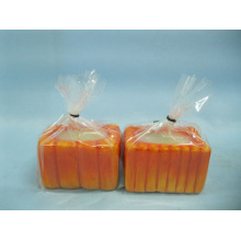 Pumpkin Candlestick Shape Ceramic Crafts (LOE2360-6.5z)